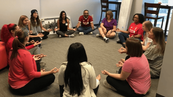 Espyr employees are practicing mindfulness